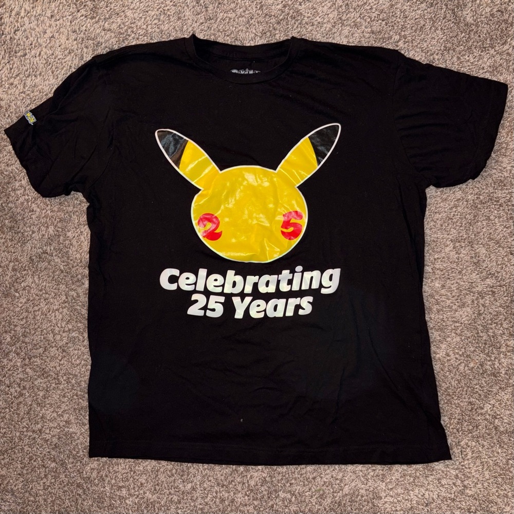 Pokémon x GameStop 25 Year Anniversary T-Shirt
